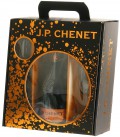 Jean Paul Chenet: Gift set "J.P. Chenet" (Brut J.P.Chenet + 2 goblet)   ".. " ( .. + 2 )